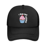 I Run On Emus Hat Trucker Hat Men Baseball Cap Funny Birthday Gifts Black by Povmekd – One Size, Polyester, Black, Model MZS-727103481-CSWGM-Black-48