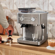 KitchenAid Brushed Stainless Steel / 2.5L / Semi with Burr Semi-Automatic Espresso Machines