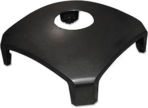 Rubbermaid Commercial Landmark Series Replacement Part, Top Cover With Hole, 26 X 26 X 10 1/4, Sable RCP3975M2SAB