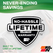 K&N 23.4" x 23.4" x 0.8" / Merv 13 / 1 Furnace Filters