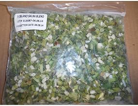 SupHerb Farms Poblano Salsa Blend, 1 Pound -- 5 per case.
