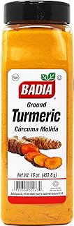 Badia Ground Turmeric Powder, 16 oz - Curcuma Spice for Cooking