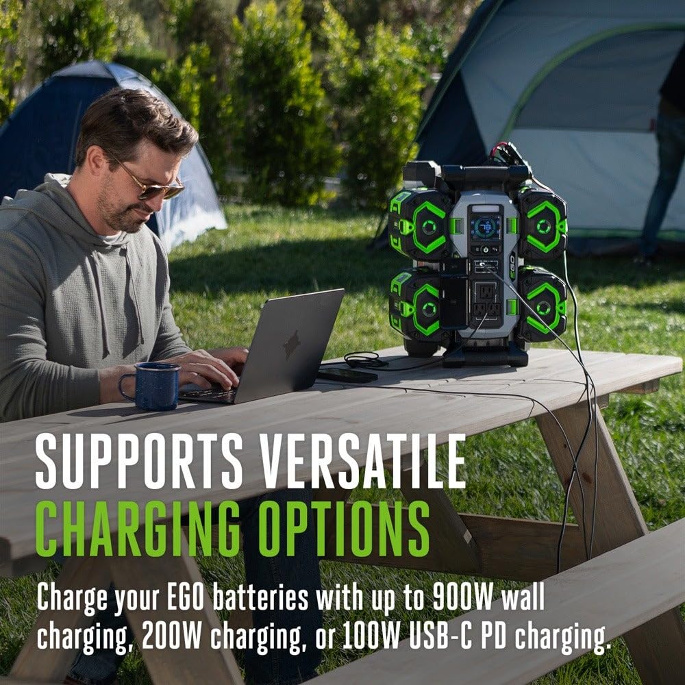 EGO Power+ 1400W w/(2) 6.0Ah Batteries / 1 Generators