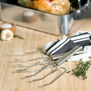 RSVP International Endurance Stainless Steel Roast Lifters, Set of 2, 10.5 Inch