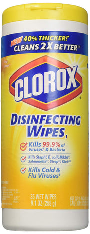 Clorox 35 Count (Pack of 3) / 3 Disinfectant Wipes