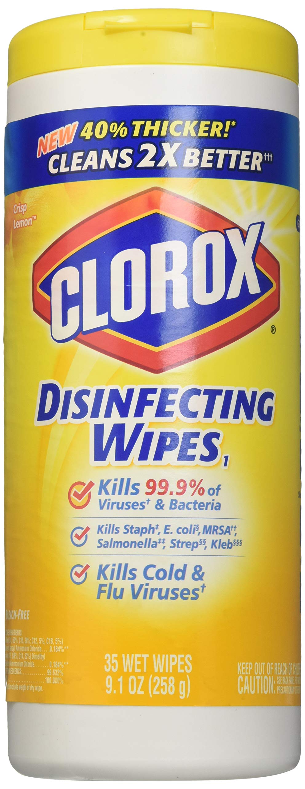 Clorox 35 Count (Pack of 3) / 3 Disinfectant Wipes
