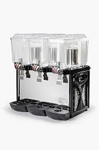 Eurodib CD3J Cofrimell Three 3-Gallon Refrigerated Pre-Mix Drink Beverage Dispensers, 110/120v, NSF
