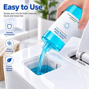 Smart Toilet Foam Shield 480ml 2 Pack by DAGREM U – 8.12 Fl Oz (Pack of 2), Model HZT8101432