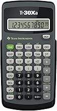 Texas Instruments TI-30Xa Scientific Calculator | Basic, battery-operated; One-line display for general Math and Science