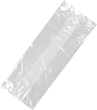 Elkay Plastics Set 2 Pack of 1000 0.6-Mil TUF-R Standard Linear Low-Density Gusset Bags, 8 x 4 x 18 Inch, Clear