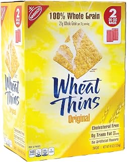 NABISCO Original Wheat Thins, 20 oz., 2/Bags (03090) (220-00087)