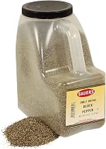 C.F. Sauer Foods Table Ground Black Pepper, 5 Pound -- 3 per case.