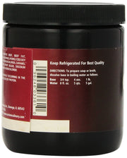 Custom Culinary Beef Flavored Very Low Sodium Base / 16-Ounce Plastic Jars (Pack of 6) / 6 Beef Soups