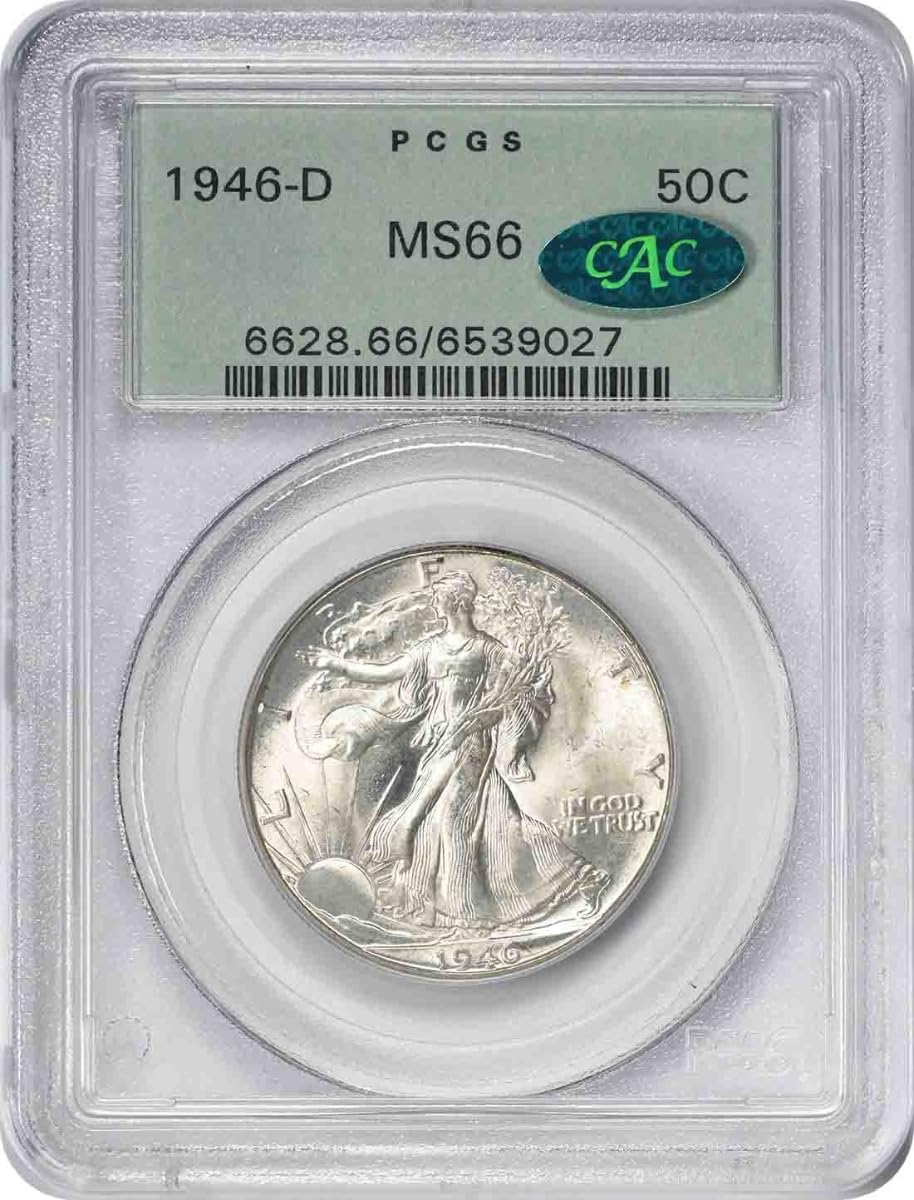 1946 D Walking Liberty Half by Generic – Silver