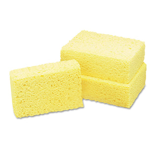 7920008841116, Skilcraft, Cellulose Coarse-Textured Sponge, 3.63 X 5.75, 1.75" Thick, Natural, 60/Box by AbilityOne – Cellulose