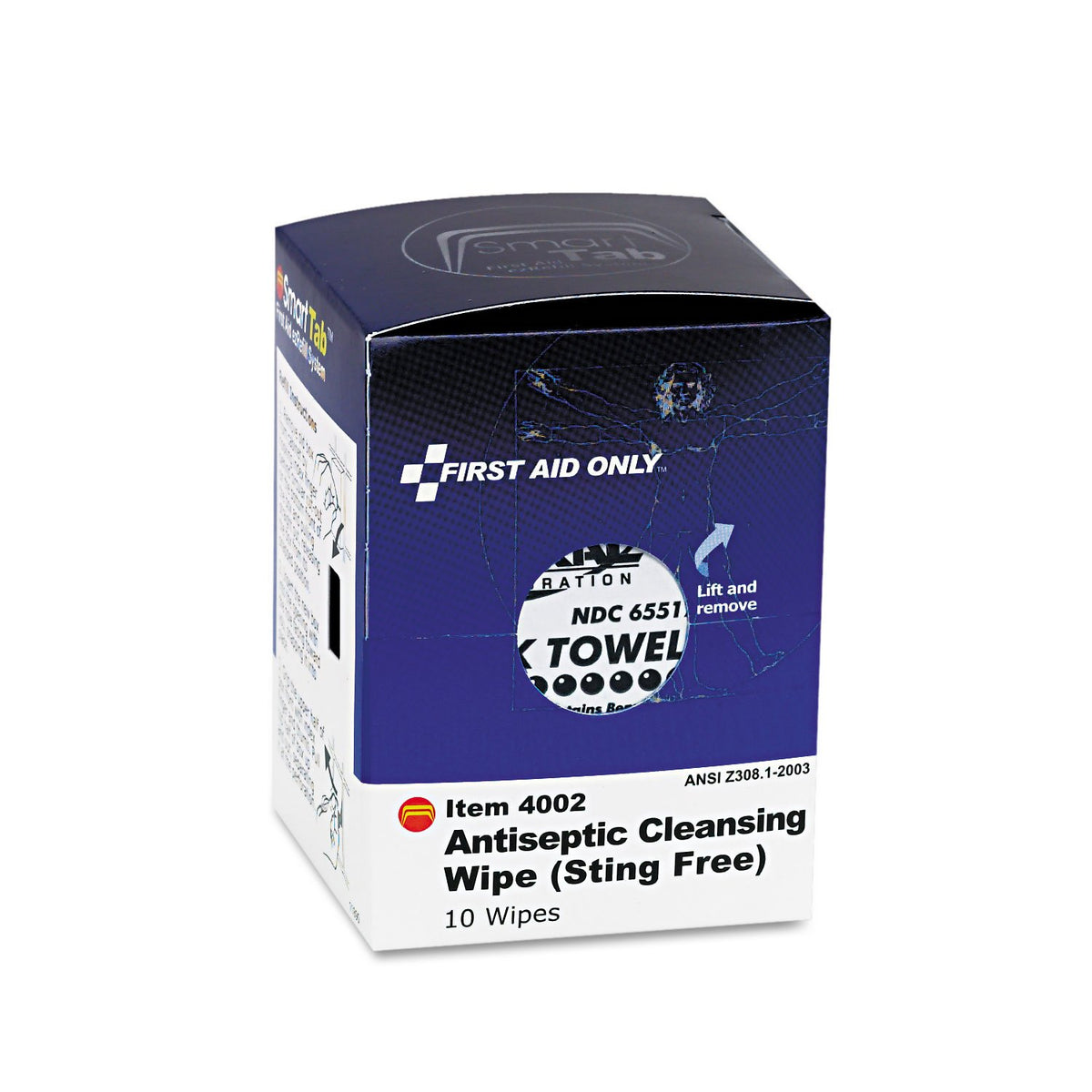 Sting Free Antiseptic Cleansing Wipes by First Aid Only – 1 Count (Pack of 1), Bamboo, FAE-4002, Model FAE-4002