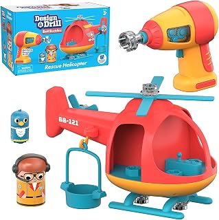 Educational Insights Design & Drill Bolt Buddies Helicopter