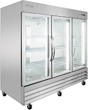 80 4/5" Three Section Reach In Refrigerator by MOTAK – 83.46x35.04x83.46, In Description, Check Images, Model MSD-3DR-BAL-80-G-X