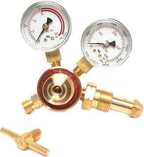 Forney 87071 Acetylene Regulator, Light Duty, Victor Style
