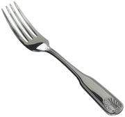 St 12-Piece Toulouse Dinner Fork Set by Winco – 7.625" X 0.98" X 0", Stainless Steel, Silver, Model 0006-05