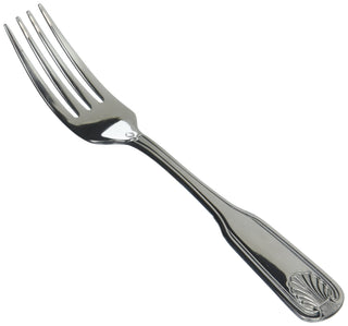 St 12-Piece Toulouse Dinner Fork Set by Winco – 7.625" X 0.98" X 0", Stainless Steel, Silver, Model 0006-05