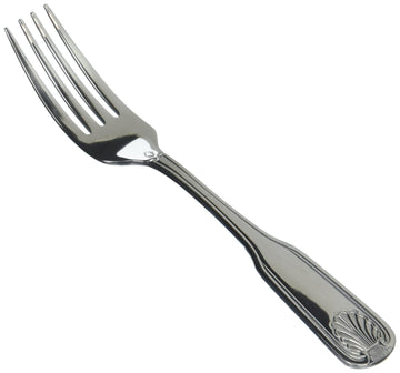 St 12-Piece Toulouse Dinner Fork Set by Winco – 7.625" X 0.98" X 0", Stainless Steel, Silver, Model 0006-05