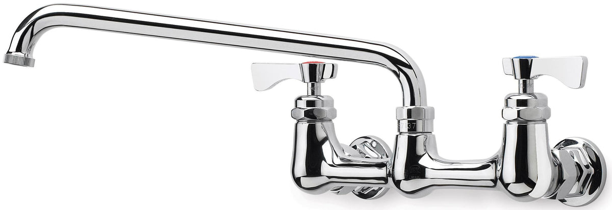 Krowne Royal Series Faucet – 11"L x 16"W x 3"H, Brass, Silver, Model 14-812L