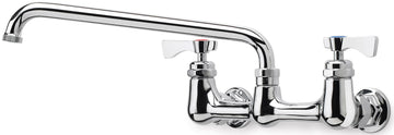 Krowne Royal Series Faucet – 11"L x 16"W x 3"H, Brass, Silver, Model 14-812L