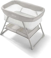 Graco DreamMore Bedside, Newborn, Travel, Portable Bassinet for Newborn Babies to 6 Months, Willow