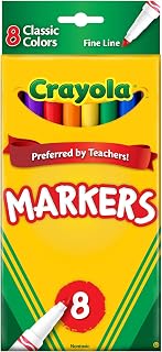 Crayola LLC ORIGINAL DRAWING MARKERS 8 COLOR (Set of 12)
