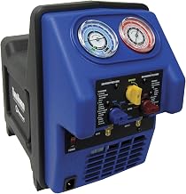 Mastercool 69300 Twin Turbo Refrigerant Recovery System – Dual Piston Compressor, Works with All Refrigerants, High Recovery Rates