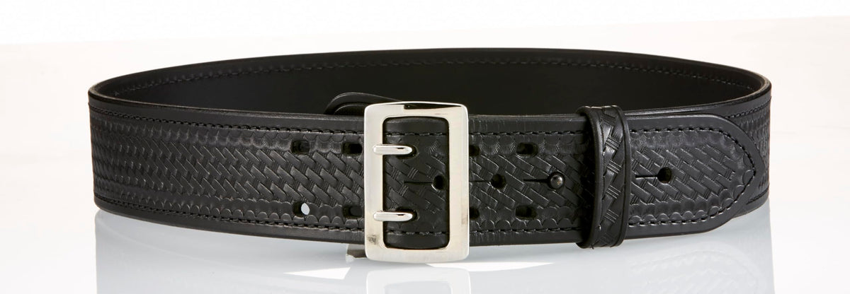 B01 Sam Browne Duty Belt by Aker Leather – 50 Inch, Black e, Model Aker Leather
