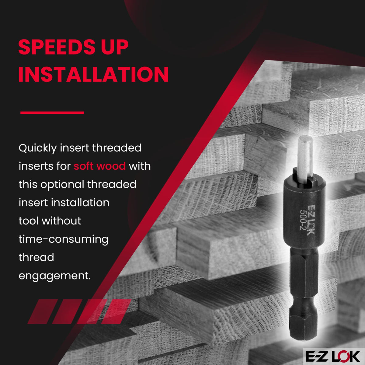 E-Z LOK 500-2 / Silver / 1 Externally Threaded Inserts
