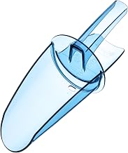 Ice Scoop, San Jamar Saf-T-Scoop, 20 oz to 24 oz, Guardian Mount | Polycarbonate Scooper for Bar and Beverage Stations