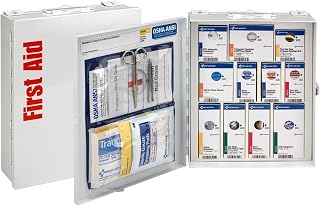 First Aid Only 25 Person Medium SmartCompliance 94 Piece Refill Cabinet Without Medications (90578)