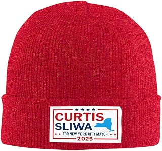 Curtis Sliwa for New York Mayor Hat Sliwa 2025 Soft Knited Cap