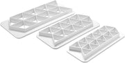 Ateco Geometric Fondant Cutters, Triangle, 3 Piece Set