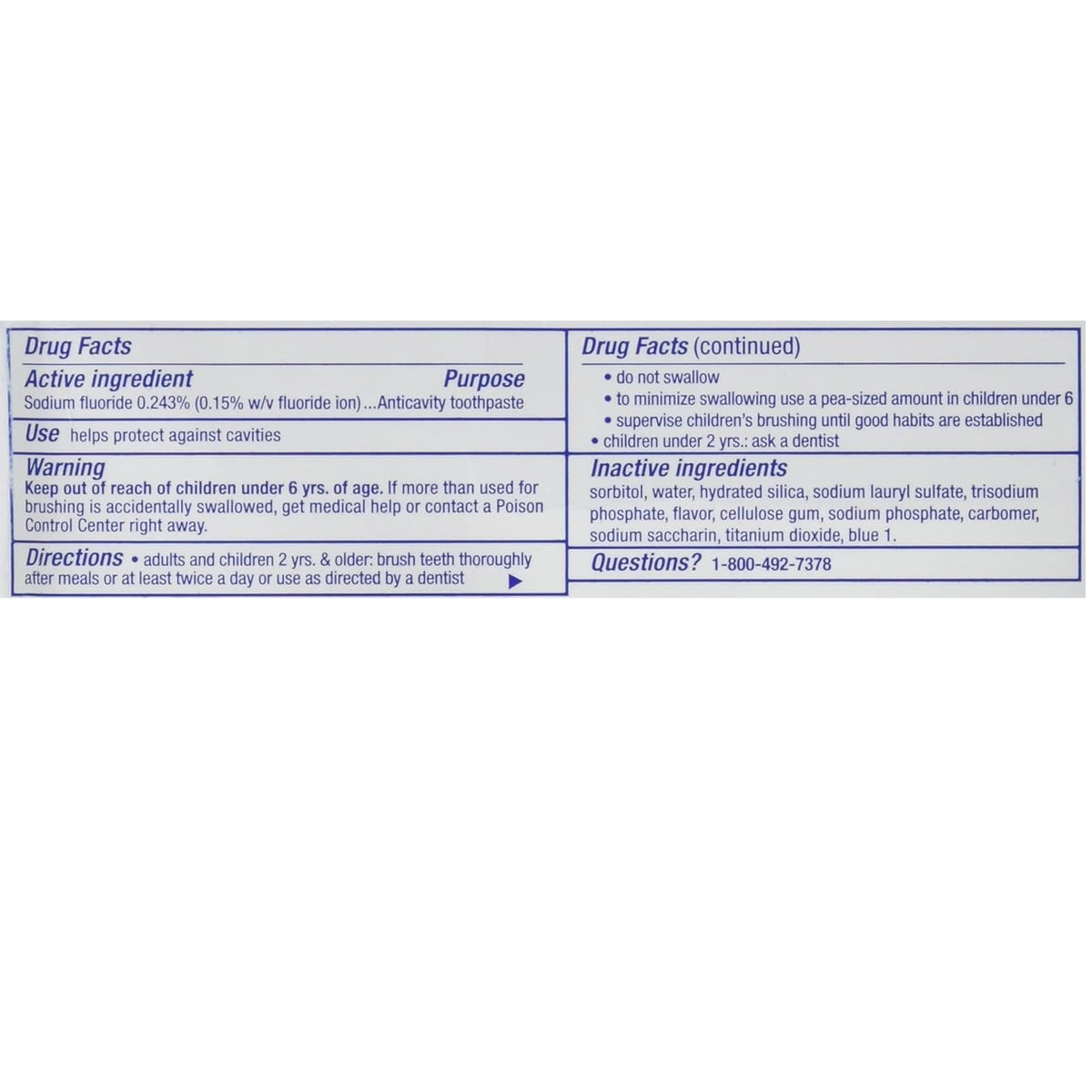 Cavity Protection Toothpaste Regular - 8.2 Ounce (Pack of 4) by Crest – 8.2 Ounce (Pack of 4), Plastic, No Color, Pack of 4, Model 245941