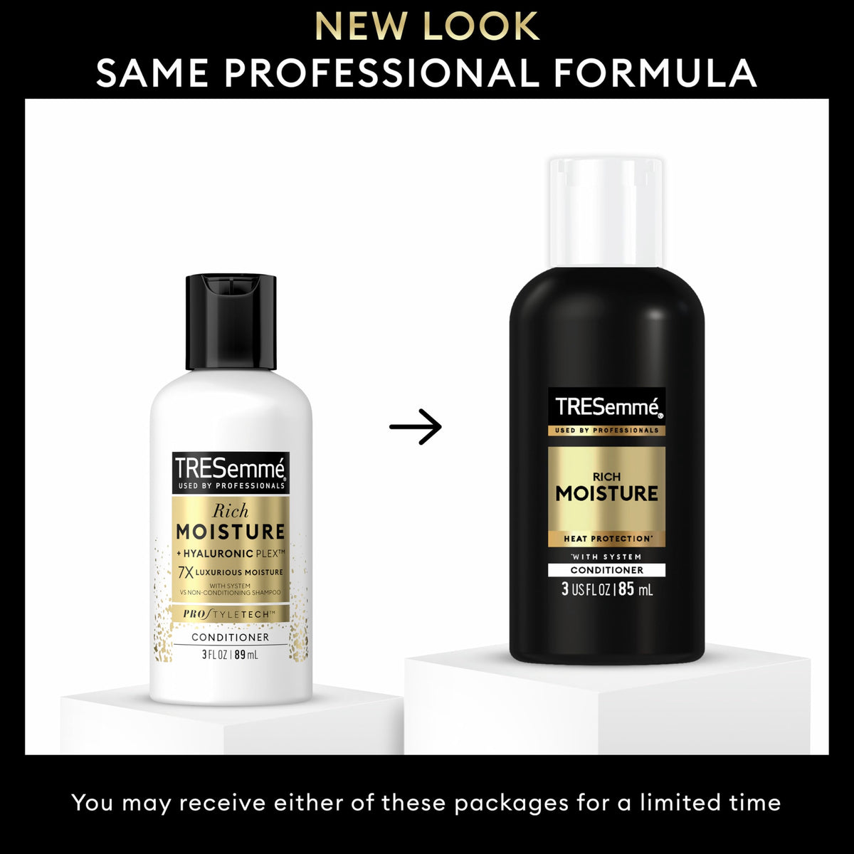 Conditioner Moisture Rich 12 count 3 oz by TRESemmé – 3 Fl Oz (Pack of 12), white, Pack of 12, Model 10022400639137