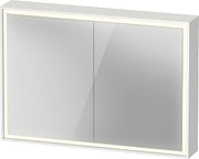 Duravit DLC7552000006000 L-Cube Mirror Cabinet with Lighting White