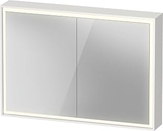 Duravit DLC7552000006000 L-Cube Mirror Cabinet with Lighting White
