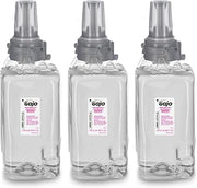 GOJO ADX-12 Antibacterial Foam Soap Refill, Plum, 3ct x 1250 mL - 8812-03