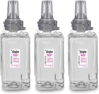 GOJO ADX-12 Antibacterial Foam Soap Refill, Plum, 3ct x 1250 mL - 8812-03
