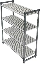 Cambro Esu183672V4580 Camshelving Elements Starter 4V 18X36X72 Brushed Graphite 1 Each
