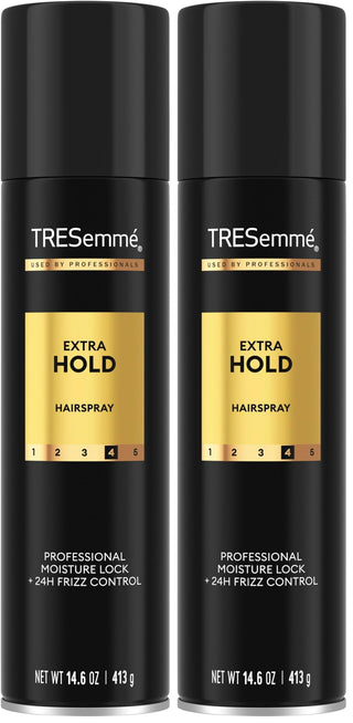 Extra Hold Hairspray | 14.6 Oz | Pack of by TRESemmé – 14.6 Ounce (Pack of 2), Blanco, Pack of 2, Model 277614