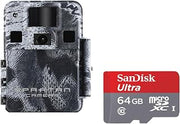 Spartan Eclipse Advanced Blackout IR Wide Angle Non Cellular Trail Camera with 64GB SD Card