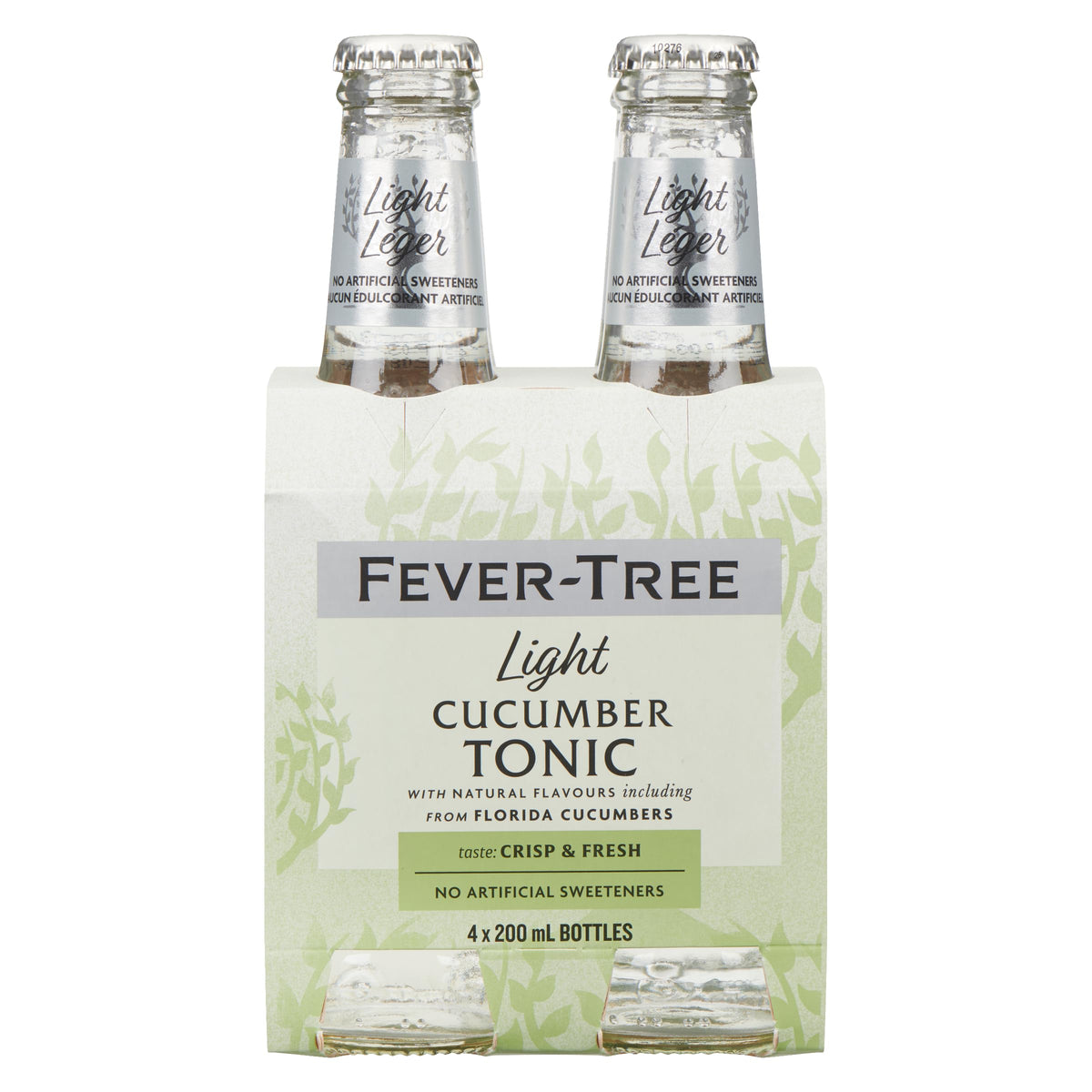 Water Tonic Sparkling Cucumber, 27.2 Fl Oz, 4 Pack by Fever-Tree – 6.8 Fl Oz (Pack of 4), Pack of 4, Model 0812136030185