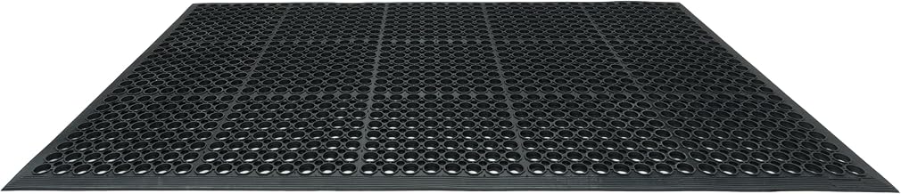 Winco Anti-Fatigue Floor Mat, 3-Feet by 5-Feet by 1/2-Inch, Black