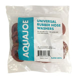 Rubber Hose Washers by Aqua Joe – 20 Count, Rubber, Red, Model AJHW-20PK