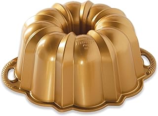 Nordic Ware Anniversary Bundt, 15 Cups, Gold